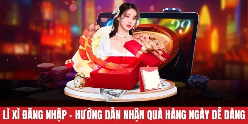 Lì Xì Đăng Nhập - Hướng Dẫn Nhận Quà Hàng Ngày Dễ Dàng